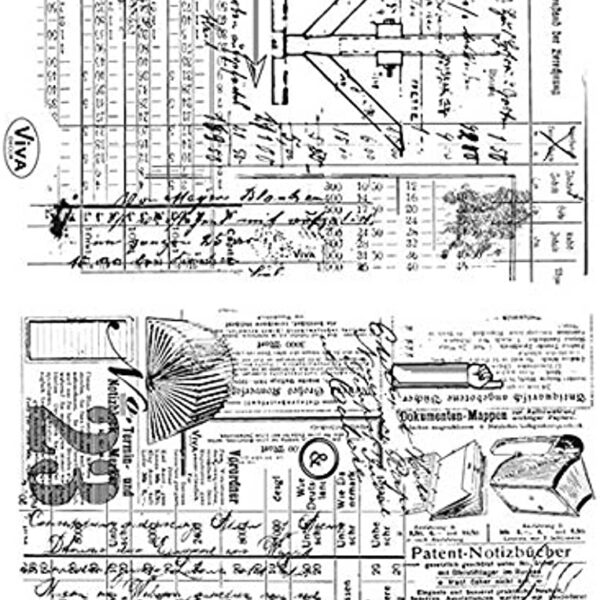 Viva Decor A5 Clear Stamps Set - Sketches #102