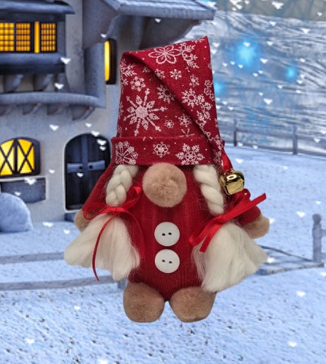 Mrs Jingle the Christmas Gonk